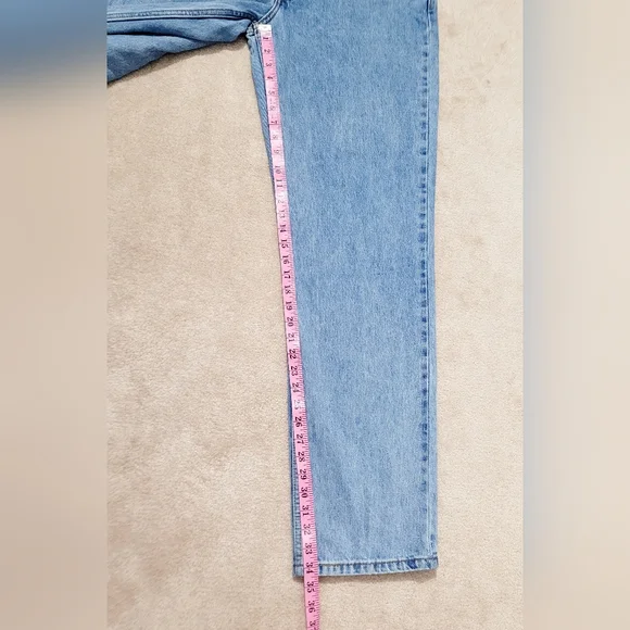 Levi’s 550 Relaxed Fit Jeans Men’s W34 L36 Light Wash 100% Cotton Denim - Picture 9 of 16